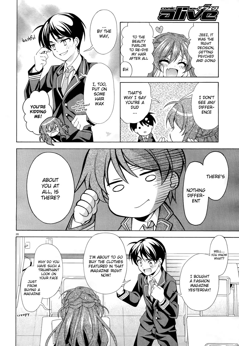 Omae o Otaku ni Shiteyaru kara, Ore o Riajuu ni Shitekure! Chapter 6 page 20 - Chapter 6: I'll Look Forward to it a Little