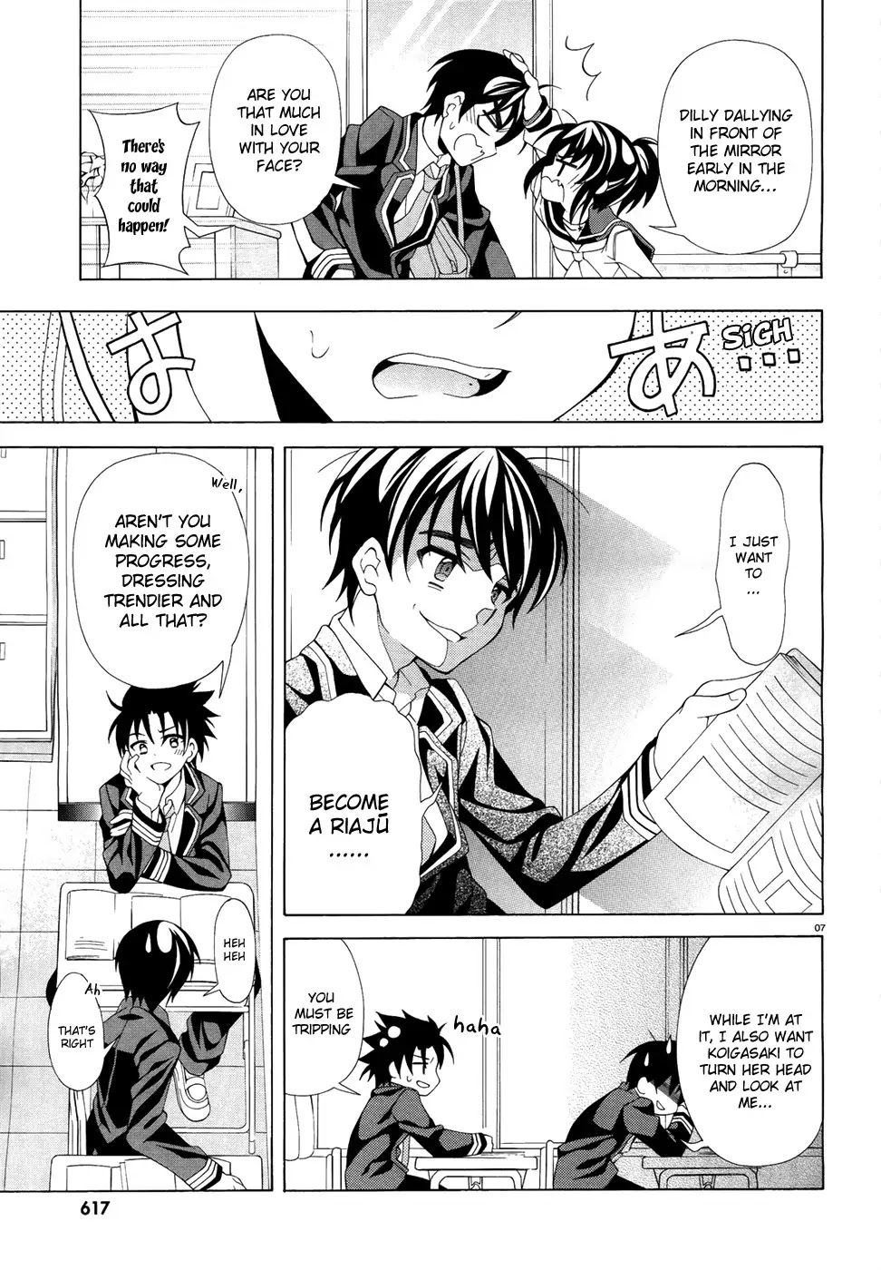 Omae o Otaku ni Shiteyaru kara, Ore o Riajuu ni Shitekure! Chapter 6 page 7 - Chapter 6: I'll Look Forward to it a Little