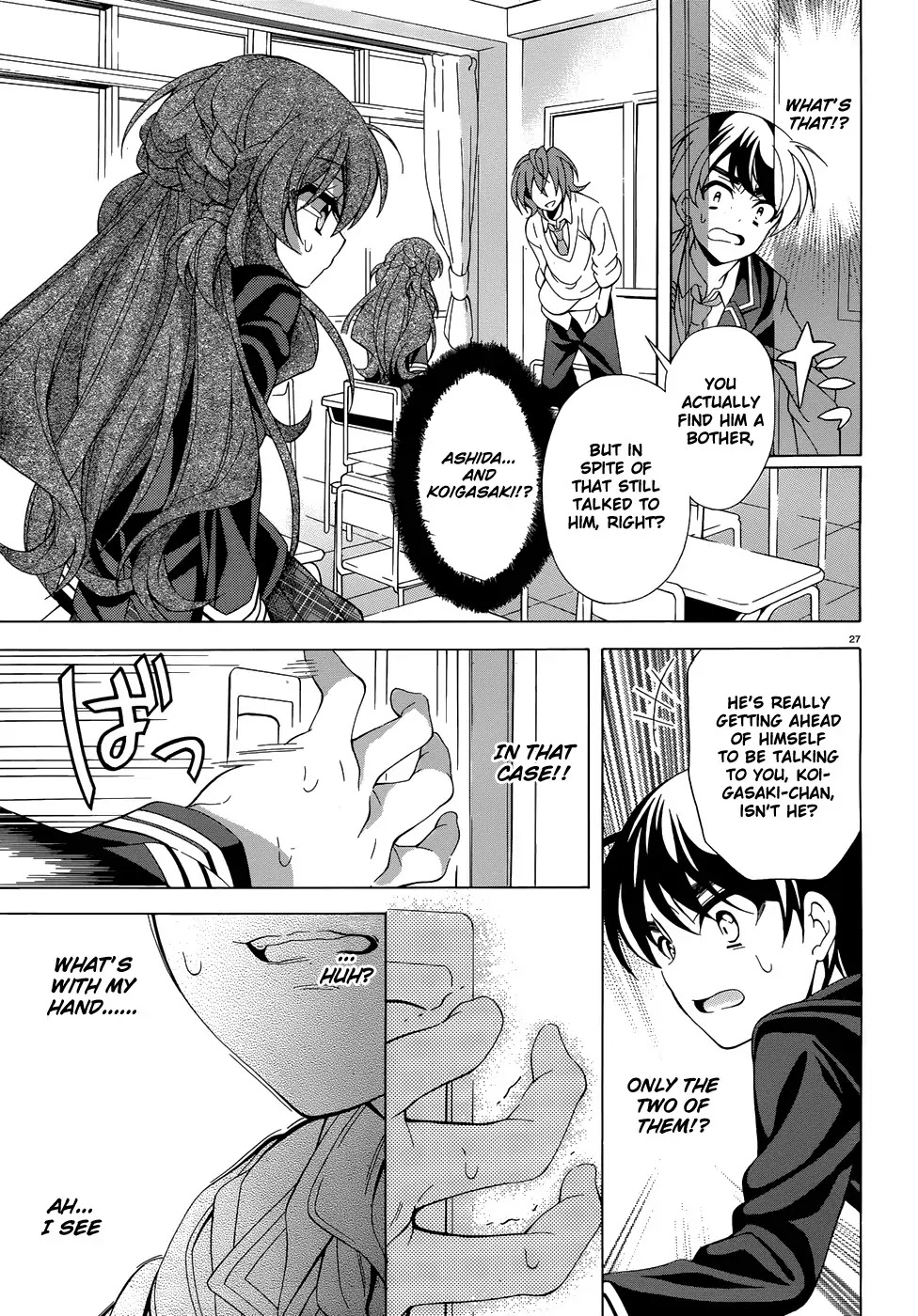 Omae o Otaku ni Shiteyaru kara, Ore o Riajuu ni Shitekure! Chapter 9 page 28 - Chapter 9: I Can Hear it Clearly