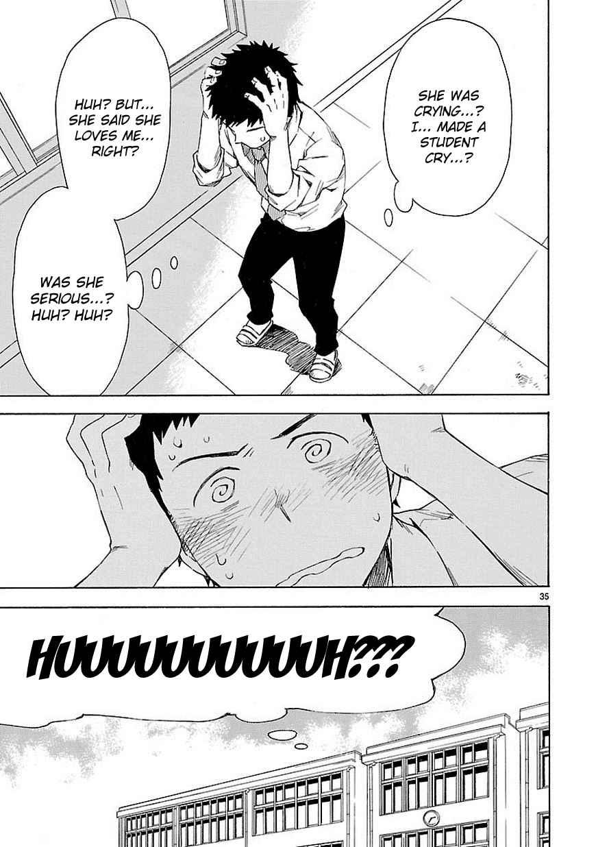 Omaera Zenin Mendokusai! Chapter 1 page 34 - Chapter 1 : #1: I'm not your friend, I'm your teacher.