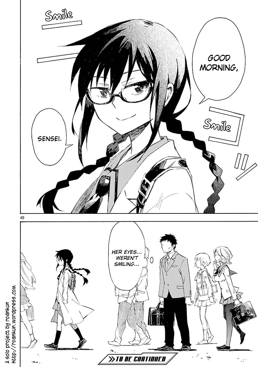 Omaera Zenin Mendokusai! Chapter 1 page 39 - Chapter 1 : #1: I'm not your friend, I'm your teacher.