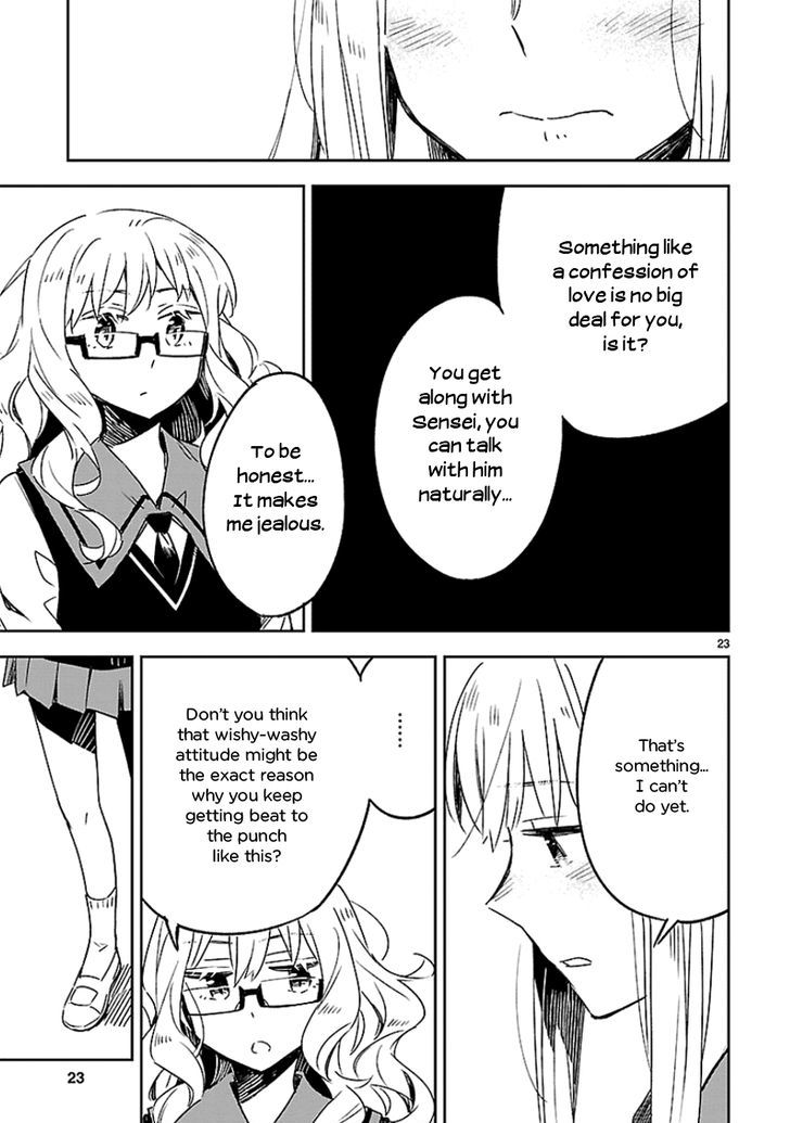 Omaera Zenin Mendokusai! Chapter 21 page 23 - Chapter 21 : #21: Desire vs. Decorum