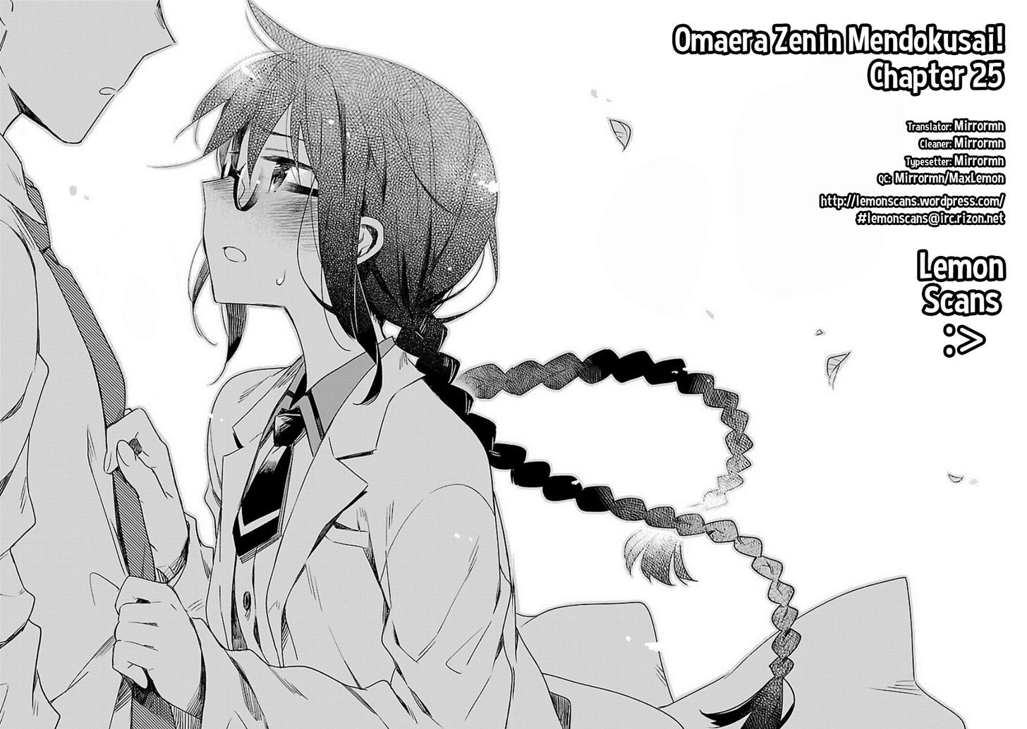 Omaera Zenin Mendokusai! Chapter 25 page 25 - Chapter 25 : #25: I Didn't Want You to Realize