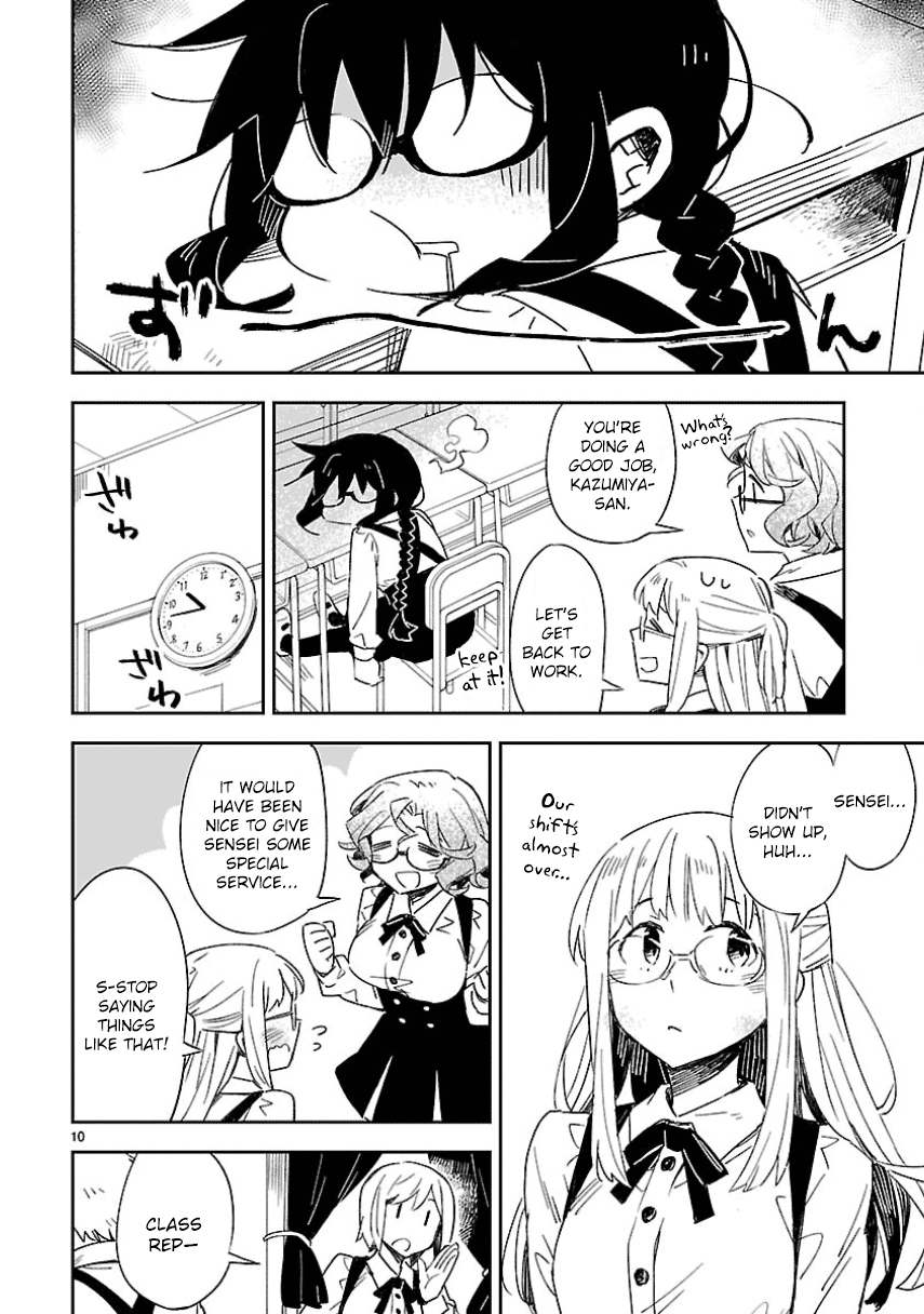 Omaera Zenin Mendokusai! Chapter 27 page 10 - Chapter 27 : Glasses Cafe