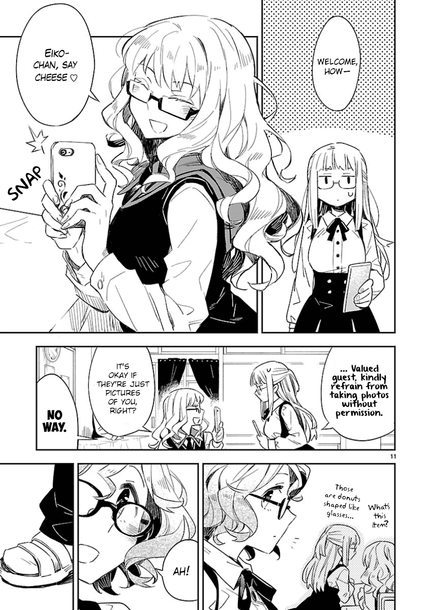 Omaera Zenin Mendokusai! Chapter 27 page 11 - Chapter 27 : Glasses Cafe
