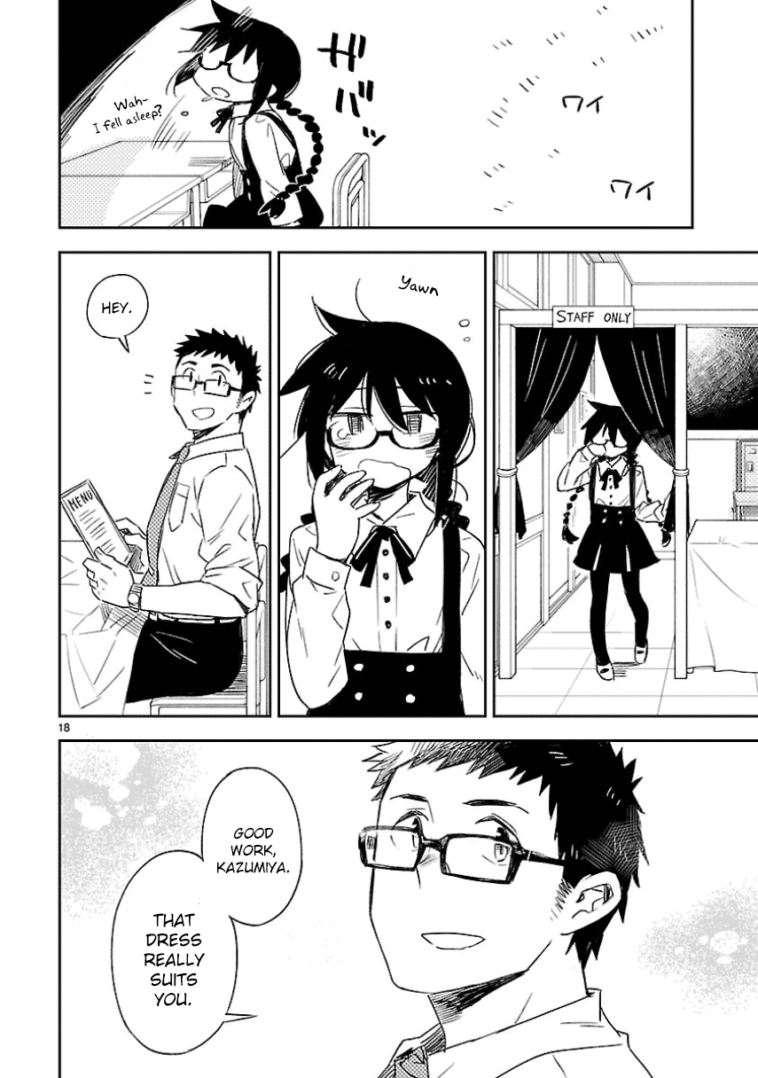 Omaera Zenin Mendokusai! Chapter 27 page 18 - Chapter 27 : Glasses Cafe