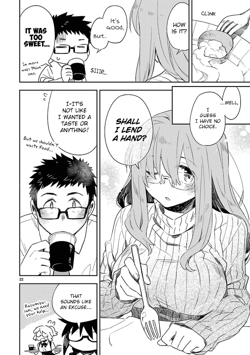 Omaera Zenin Mendokusai! Chapter 27 page 22 - Chapter 27 : Glasses Cafe