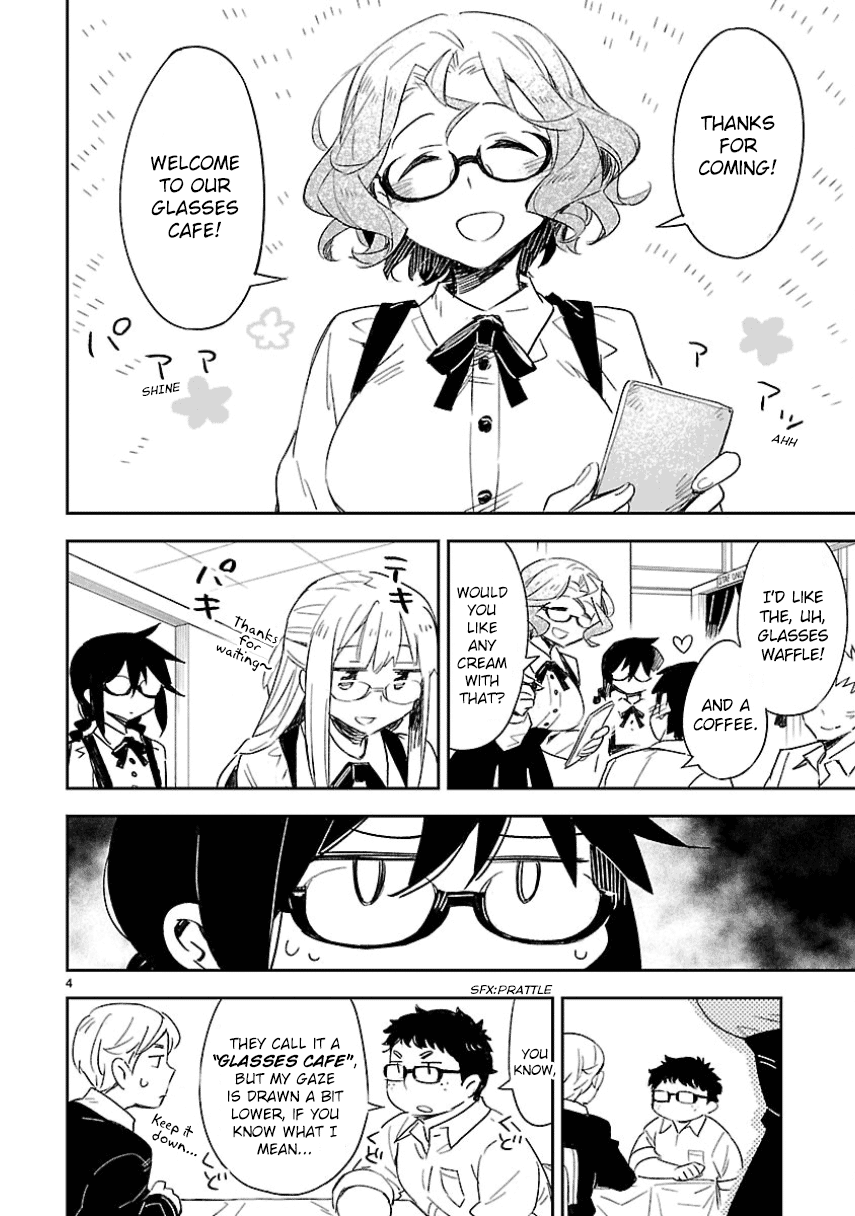 Omaera Zenin Mendokusai! Chapter 27 page 4 - Chapter 27 : Glasses Cafe
