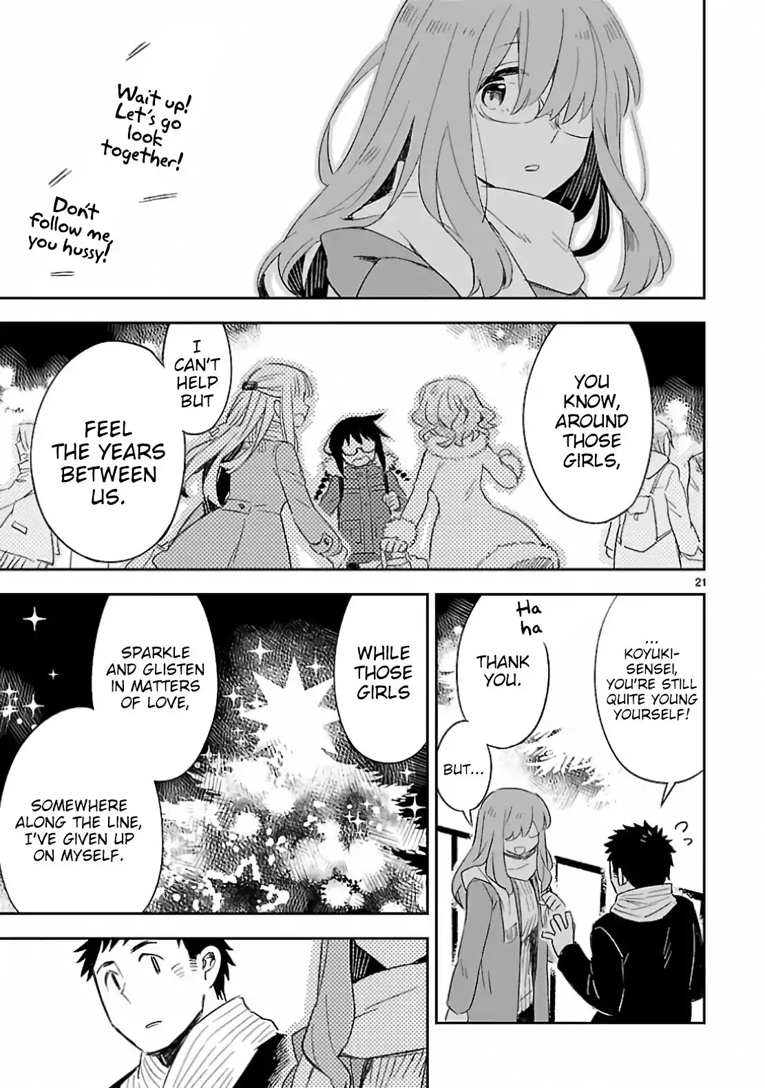Omaera Zenin Mendokusai! Chapter 30 page 21 - Chapter 30: The Christmas Battlefield