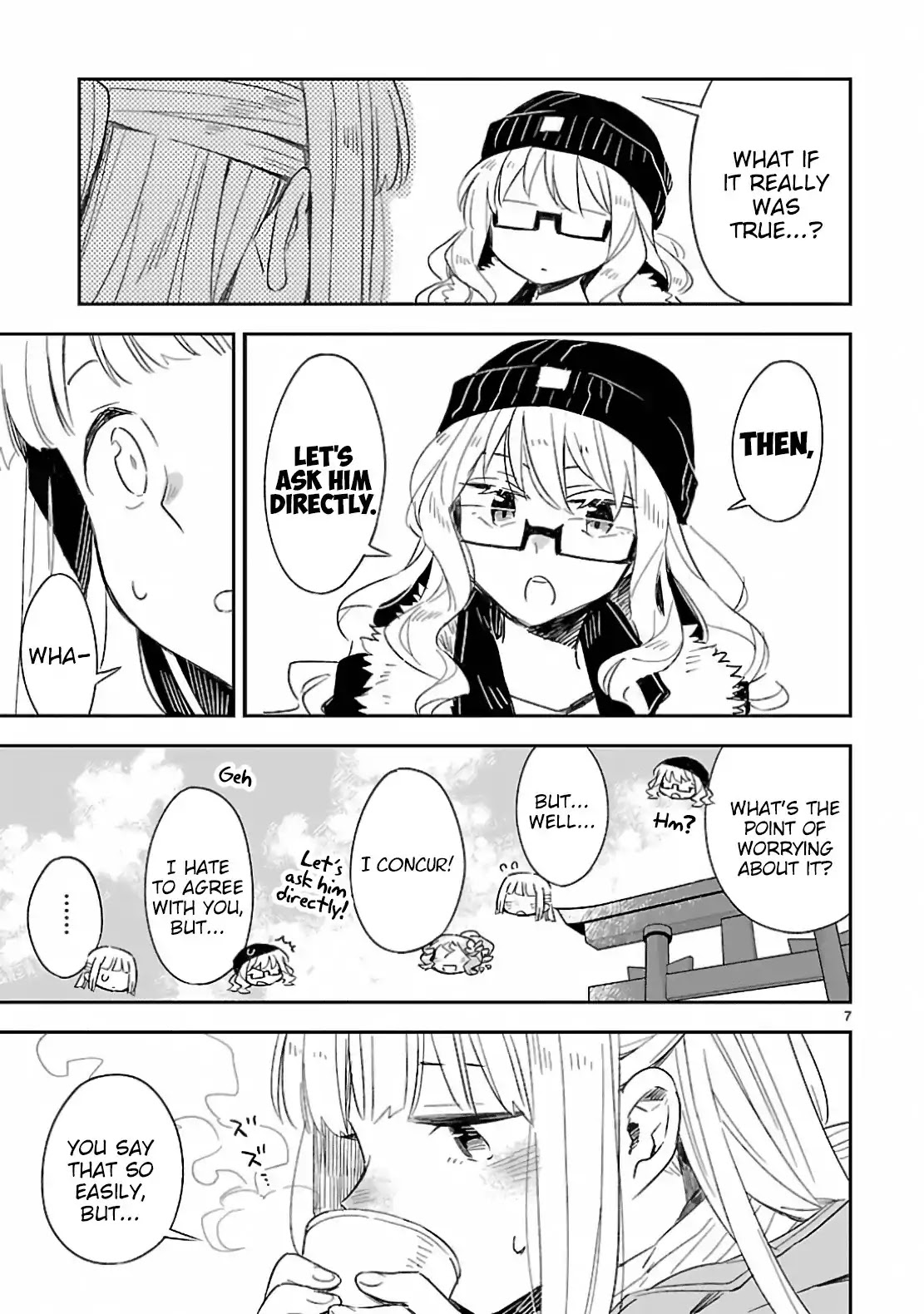 Omaera Zenin Mendokusai! Chapter 31 page 10 - Chapter 31: New Year Quadrangle