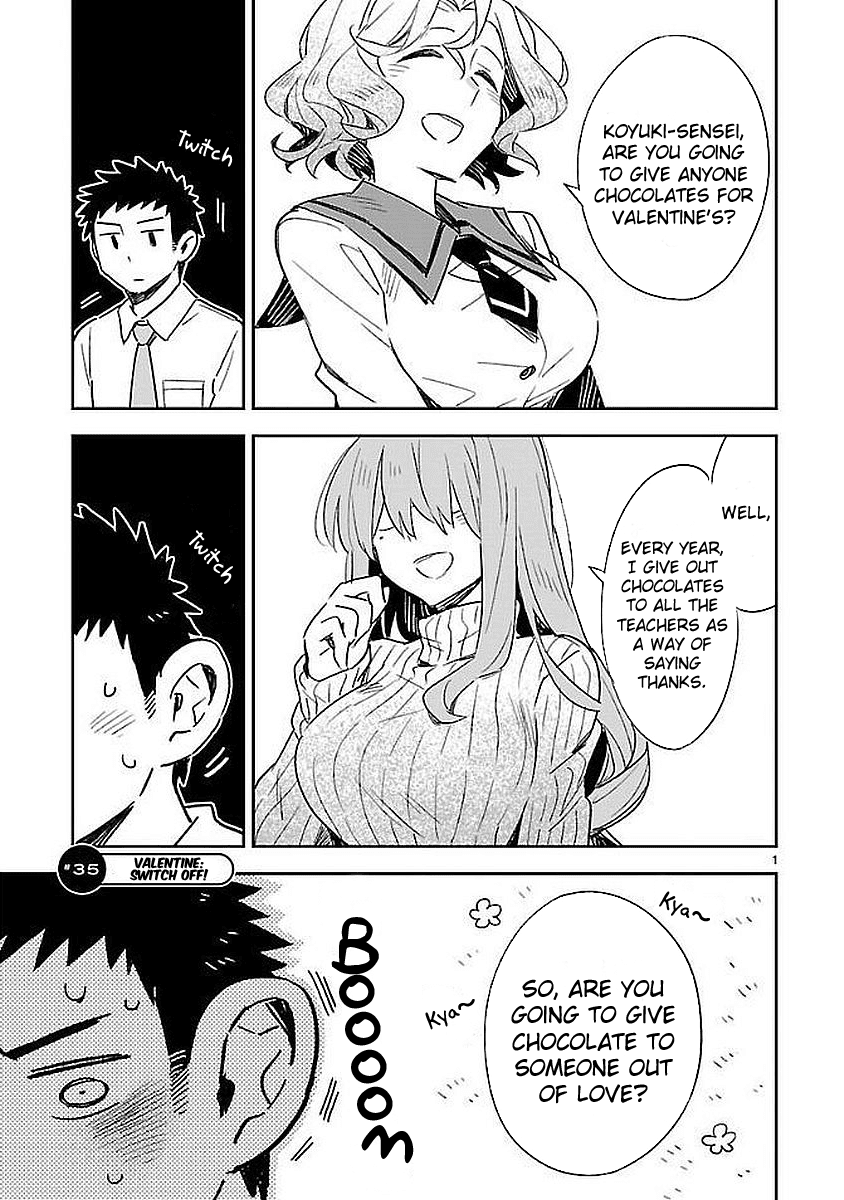 Omaera Zenin Mendokusai! Chapter 35 page 1 - Chapter 35: Valentine: Switch Off!