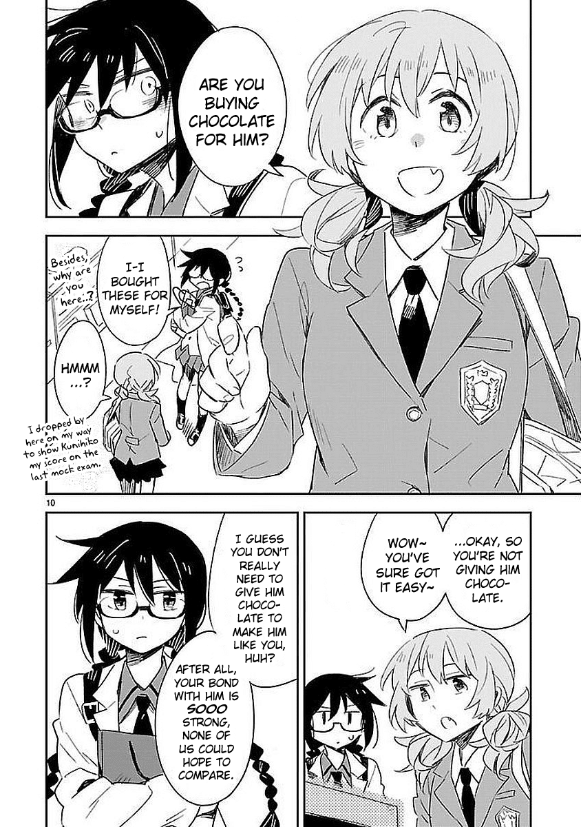 Omaera Zenin Mendokusai! Chapter 35 page 10 - Chapter 35: Valentine: Switch Off!