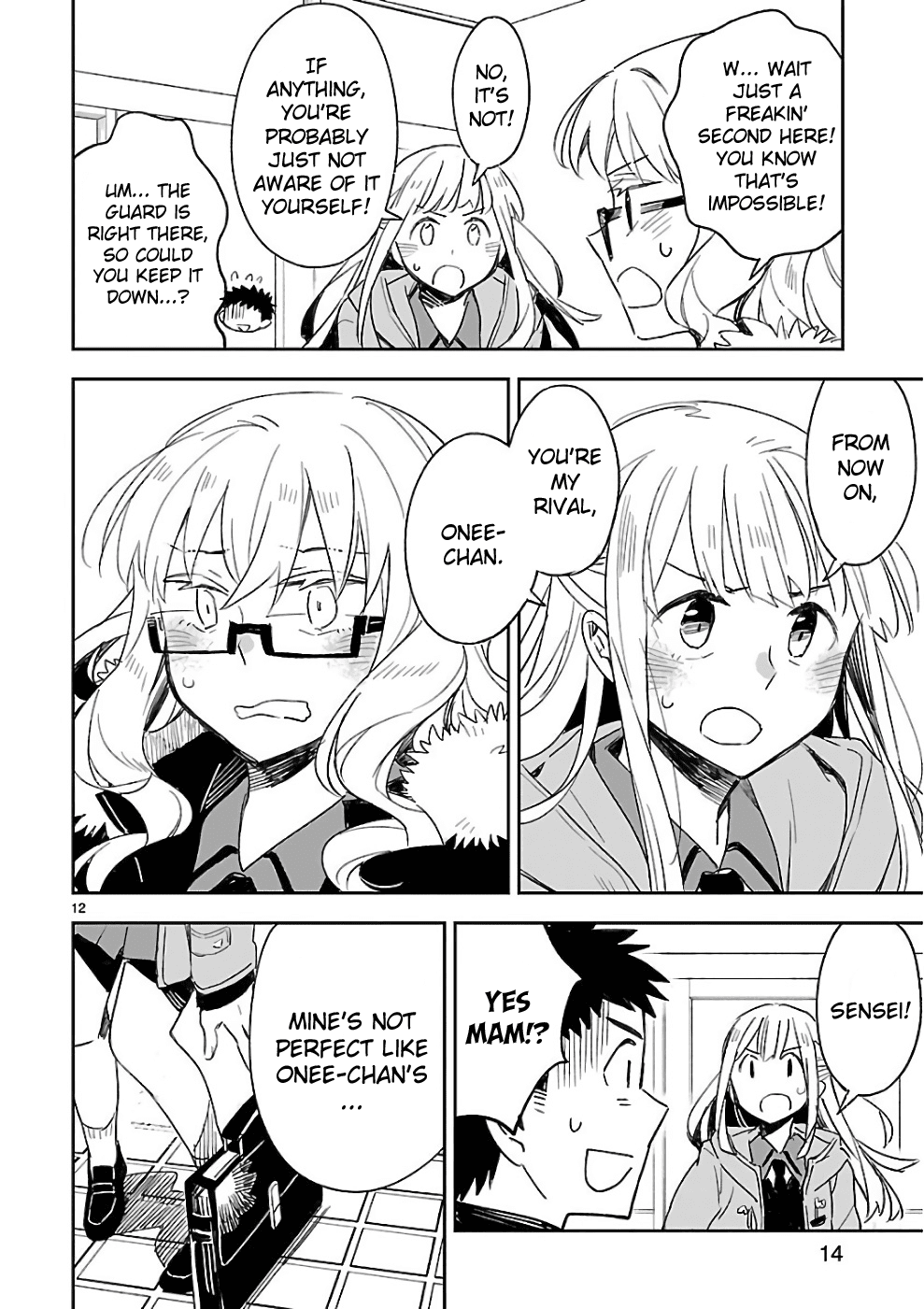 Omaera Zenin Mendokusai! Chapter 36 page 12 - Chapter 36: Valentine: Switch On!