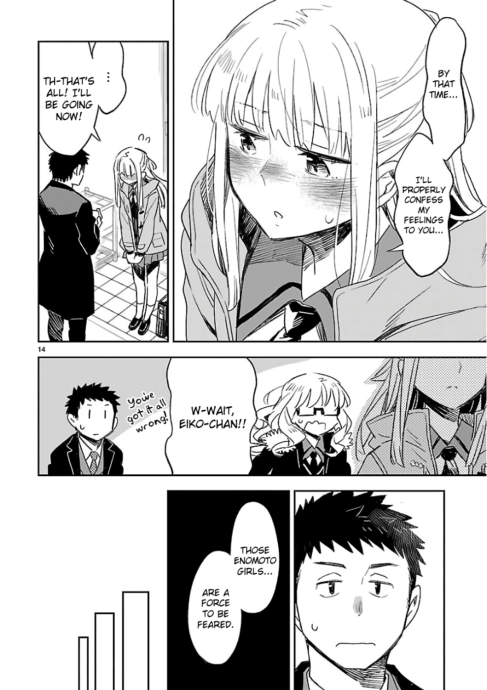 Omaera Zenin Mendokusai! Chapter 36 page 14 - Chapter 36: Valentine: Switch On!