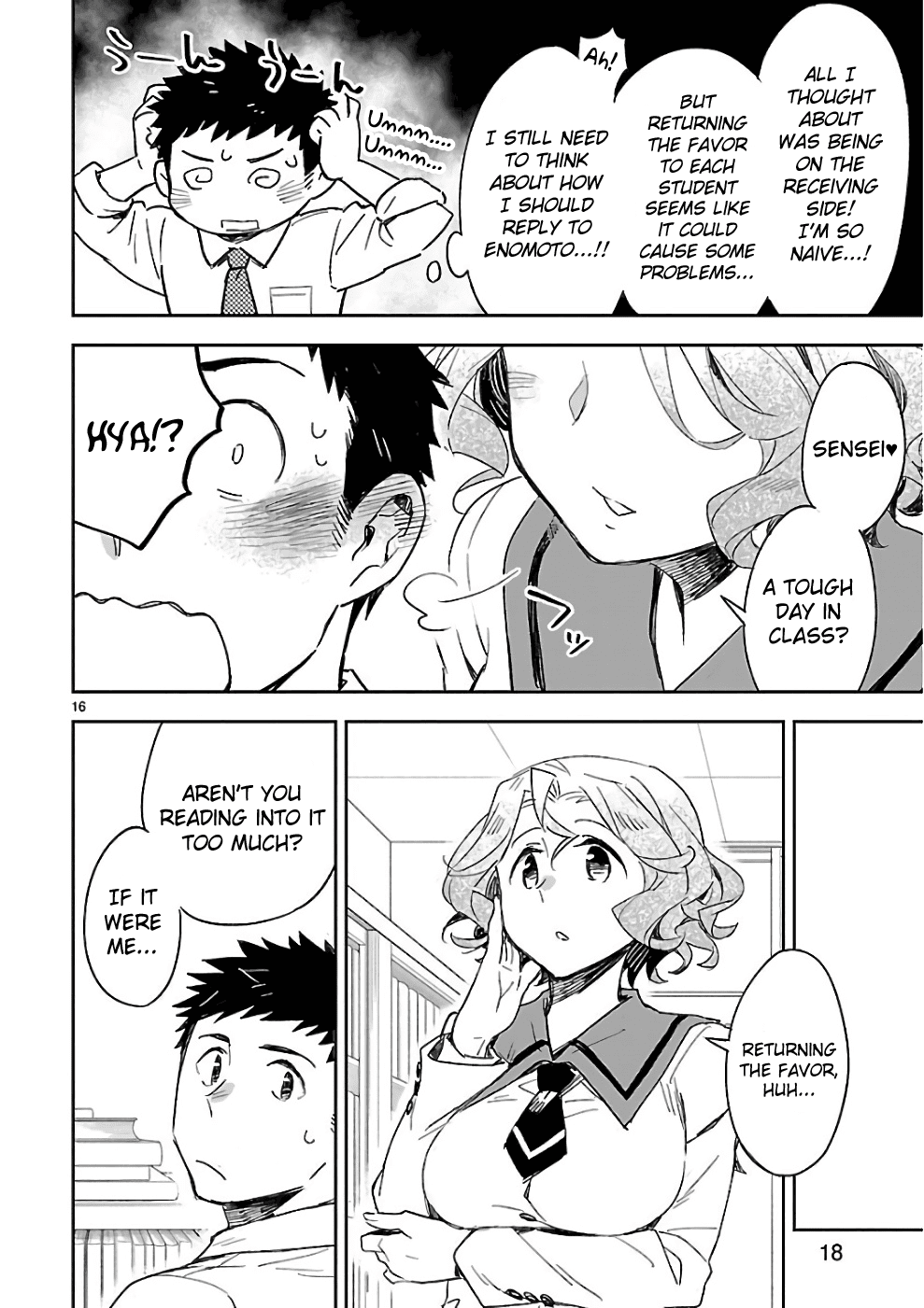 Omaera Zenin Mendokusai! Chapter 36 page 16 - Chapter 36: Valentine: Switch On!