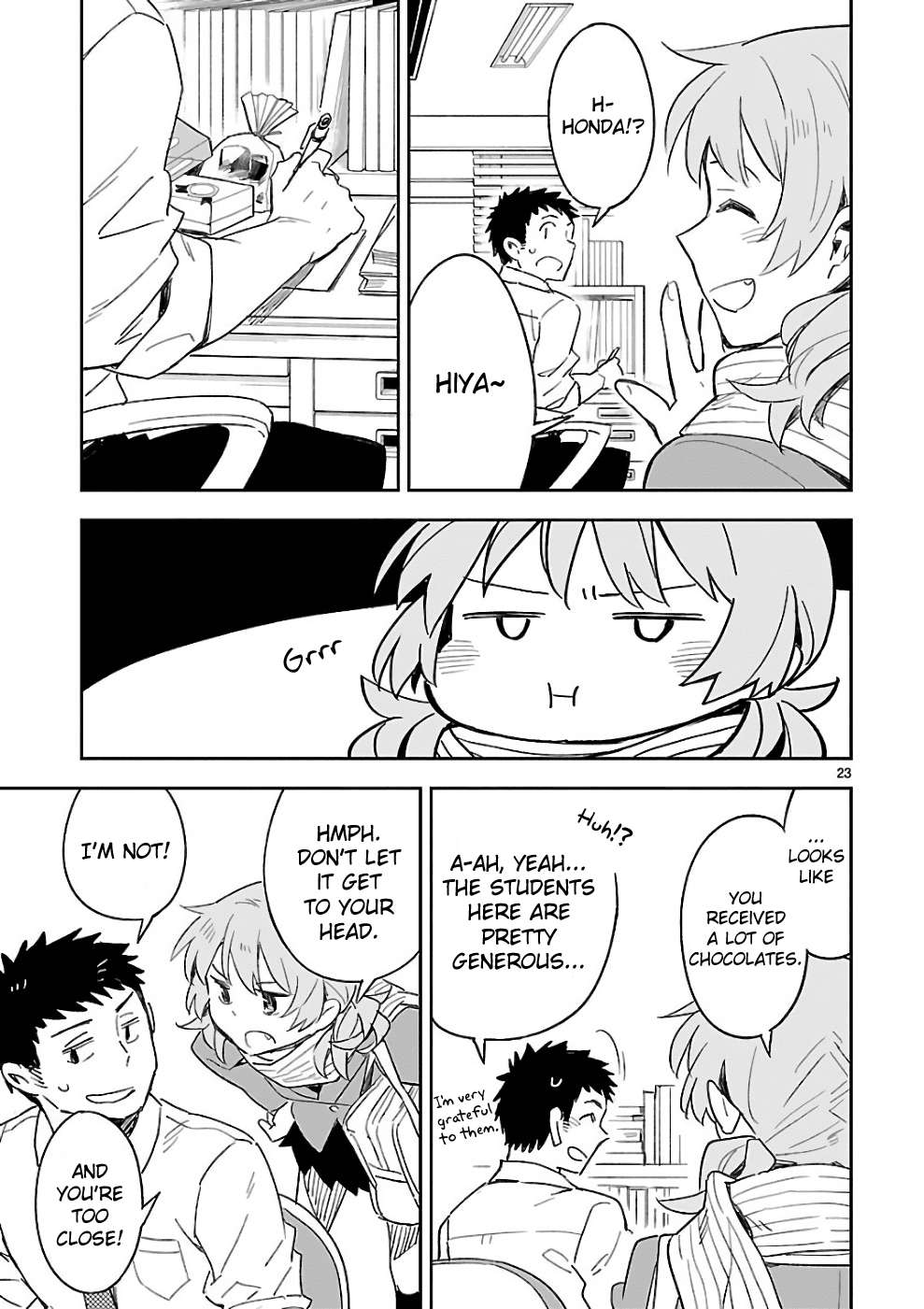 Omaera Zenin Mendokusai! Chapter 36 page 23 - Chapter 36: Valentine: Switch On!