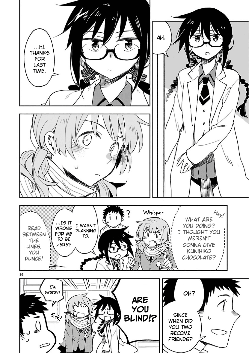 Omaera Zenin Mendokusai! Chapter 36 page 26 - Chapter 36: Valentine: Switch On!