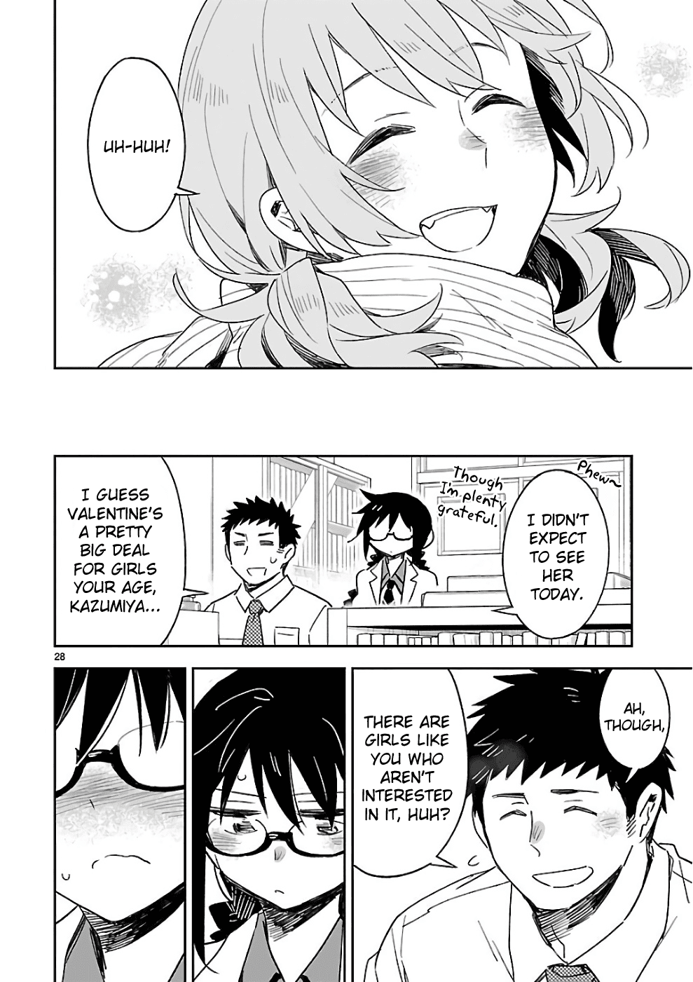 Omaera Zenin Mendokusai! Chapter 36 page 28 - Chapter 36: Valentine: Switch On!