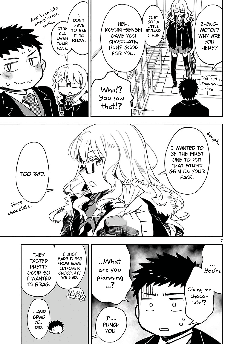 Omaera Zenin Mendokusai! Chapter 36 page 7 - Chapter 36: Valentine: Switch On!