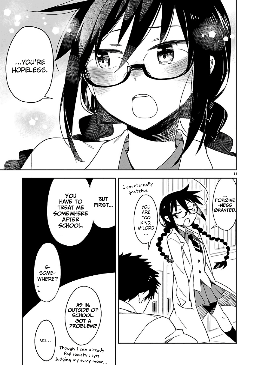 Omaera Zenin Mendokusai! Chapter 37 page 11 - Chapter 37: Not a friend