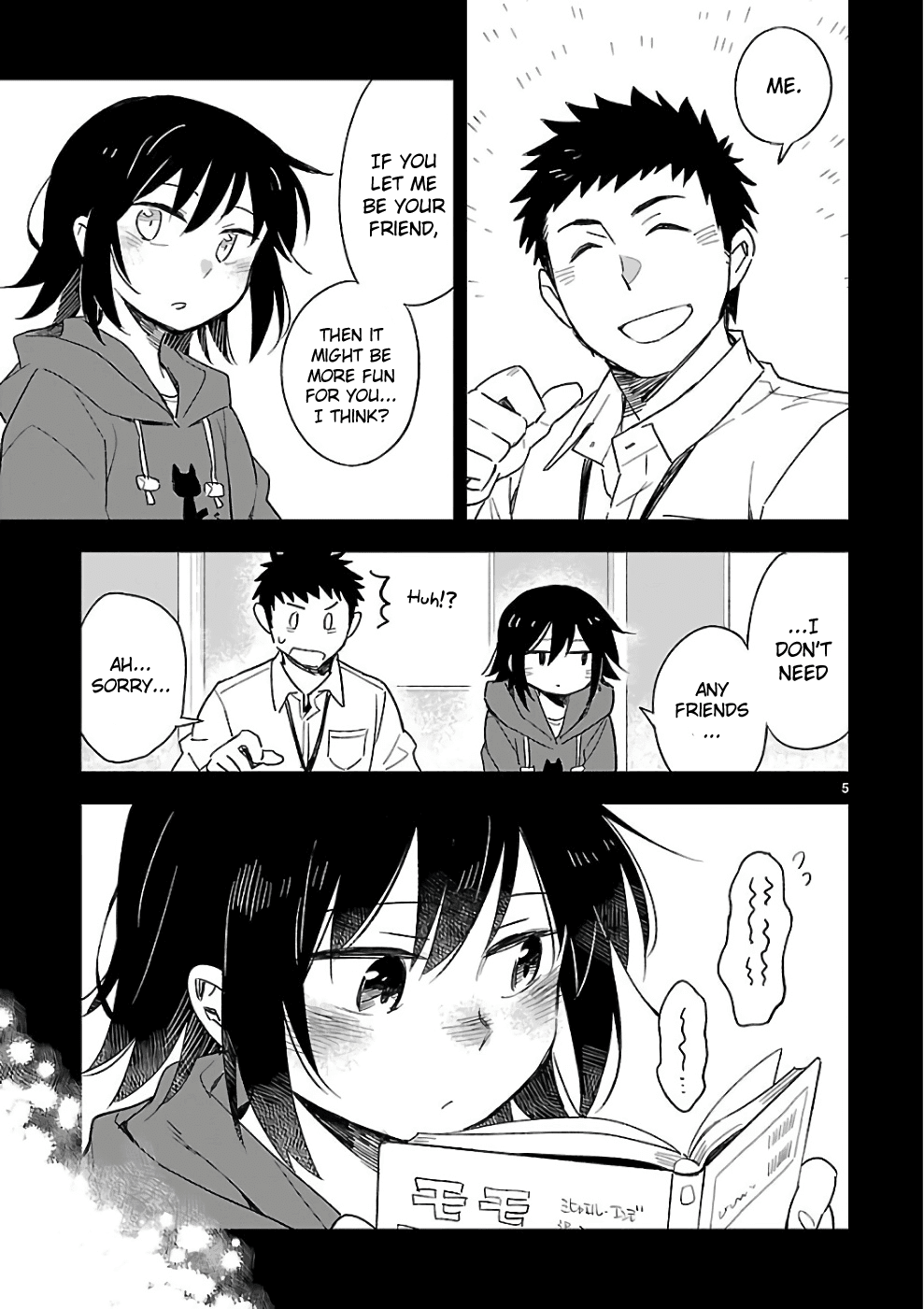 Omaera Zenin Mendokusai! Chapter 37 page 5 - Chapter 37: Not a friend