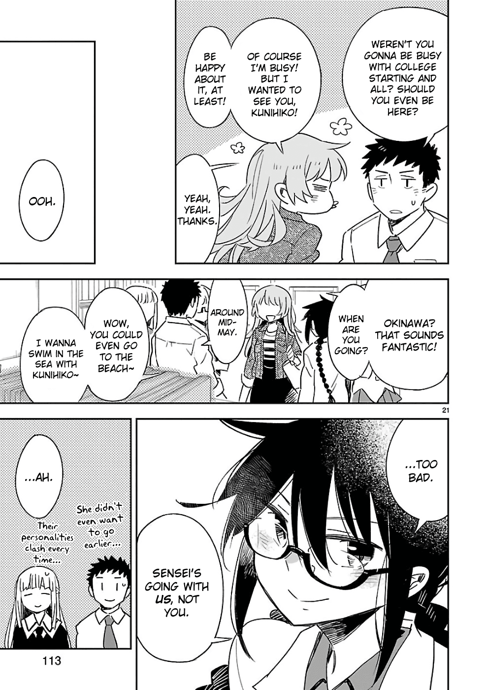 Omaera Zenin Mendokusai! Chapter 39 page 21 - Chapter 39: To Fall in Love