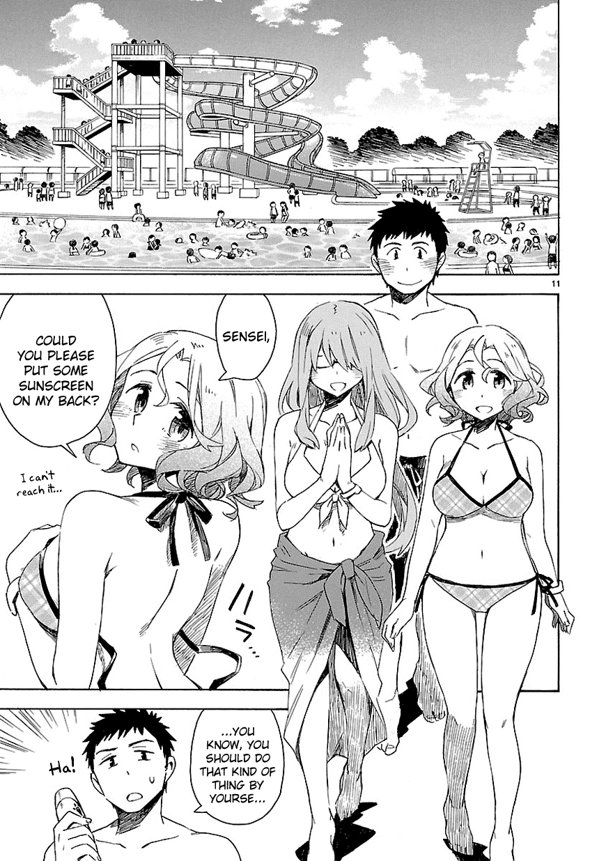 Omaera Zenin Mendokusai! Chapter 7 page 11 - Chapter 7 : #7: I never knew the pool could be this dazzling during summer.