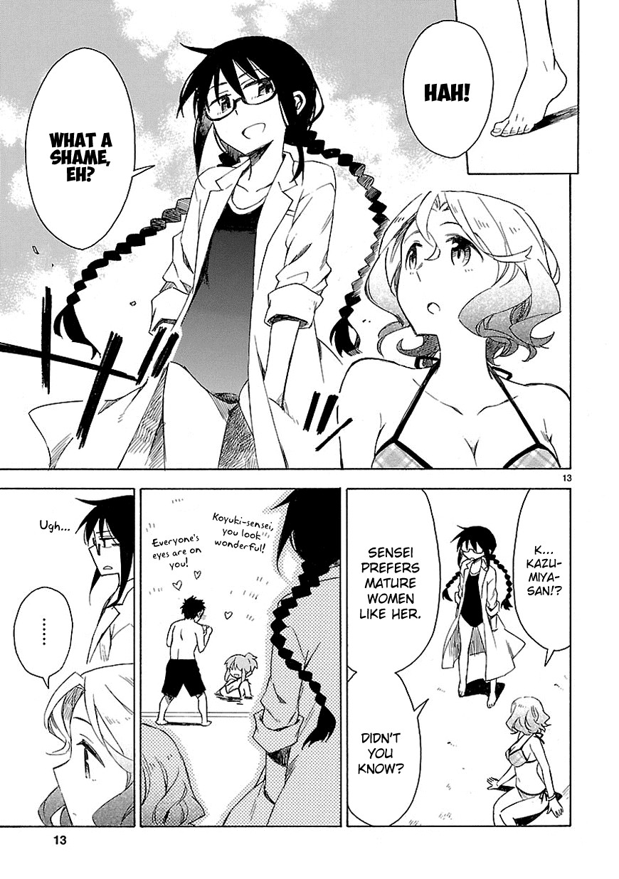 Omaera Zenin Mendokusai! Chapter 7 page 13 - Chapter 7 : #7: I never knew the pool could be this dazzling during summer.