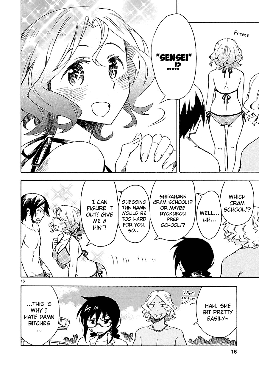 Omaera Zenin Mendokusai! Chapter 7 page 16 - Chapter 7 : #7: I never knew the pool could be this dazzling during summer.