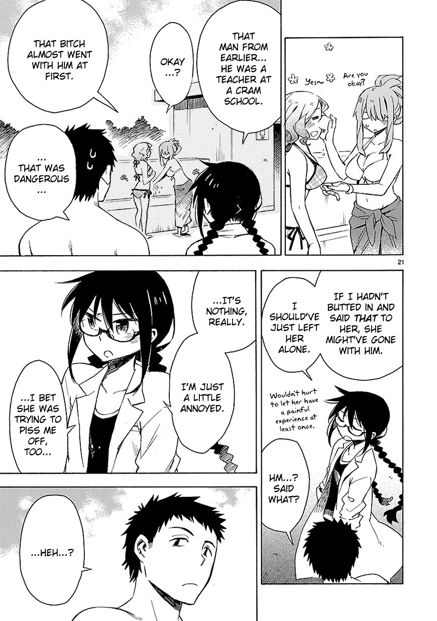 Omaera Zenin Mendokusai! Chapter 7 page 21 - Chapter 7 : #7: I never knew the pool could be this dazzling during summer.