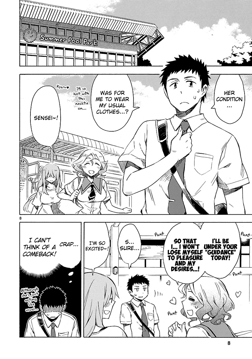 Omaera Zenin Mendokusai! Chapter 7 page 8 - Chapter 7 : #7: I never knew the pool could be this dazzling during summer.