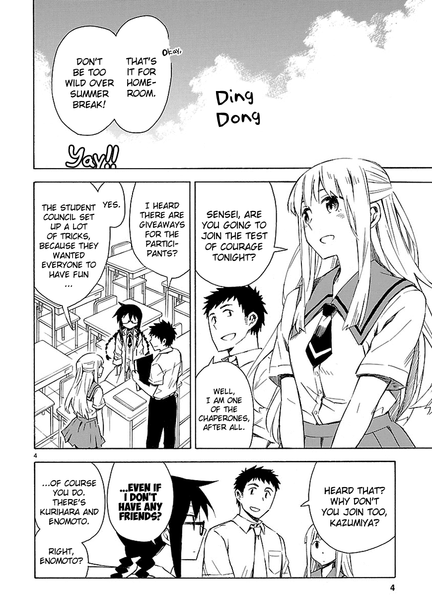 Omaera Zenin Mendokusai! Chapter 9 page 5 - Chapter 9 : #9: The Night at the Suspension Bridge Classroom