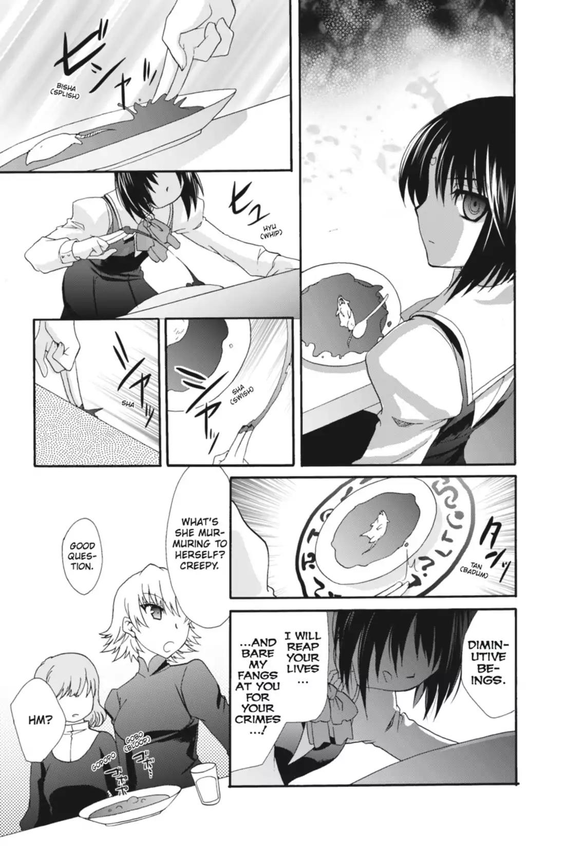 Omamori Himari Chapter 0.11 page 11 - Vol.0 Menagerie β: When the Black Witch Was Dyed Silver (Comic: Kurohachi)