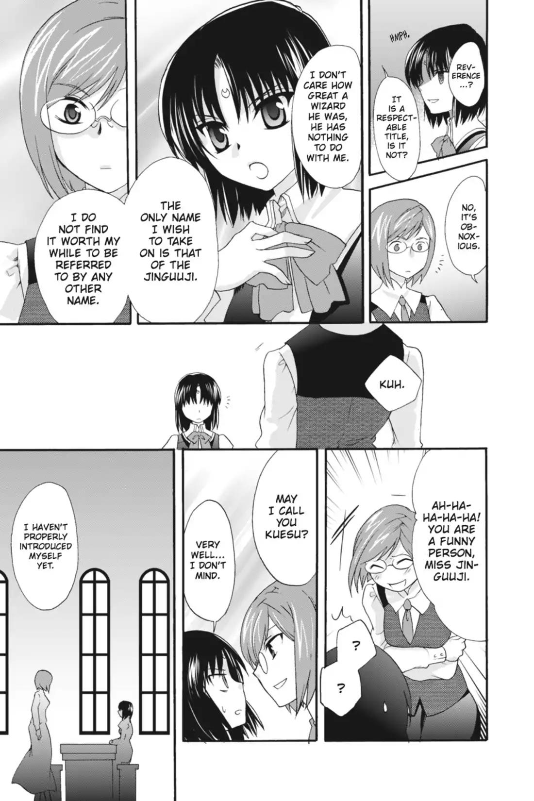 Omamori Himari Chapter 0.11 page 13 - Vol.0 Menagerie β: When the Black Witch Was Dyed Silver (Comic: Kurohachi)