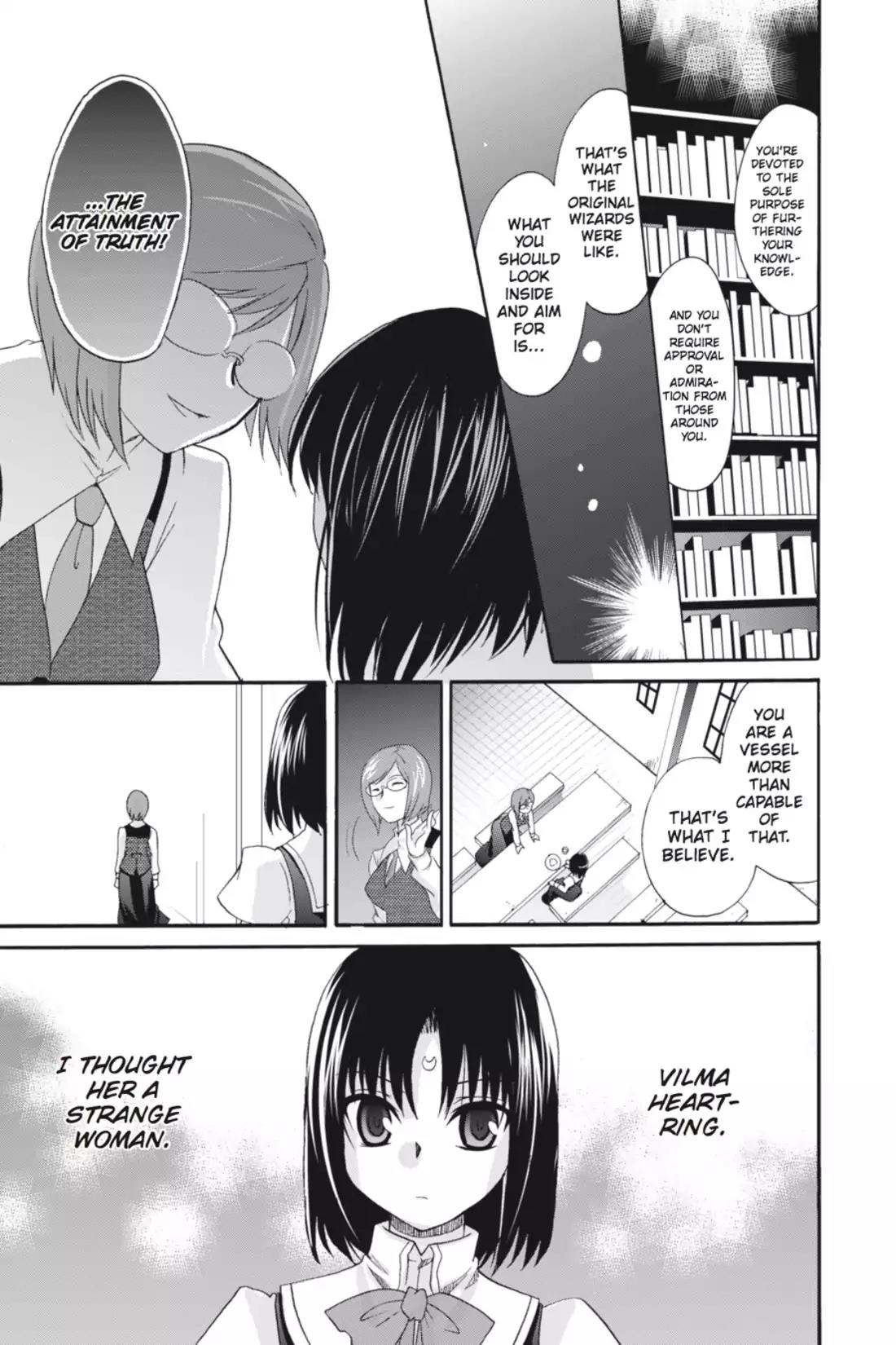 Omamori Himari Chapter 0.11 page 15 - Vol.0 Menagerie β: When the Black Witch Was Dyed Silver (Comic: Kurohachi)