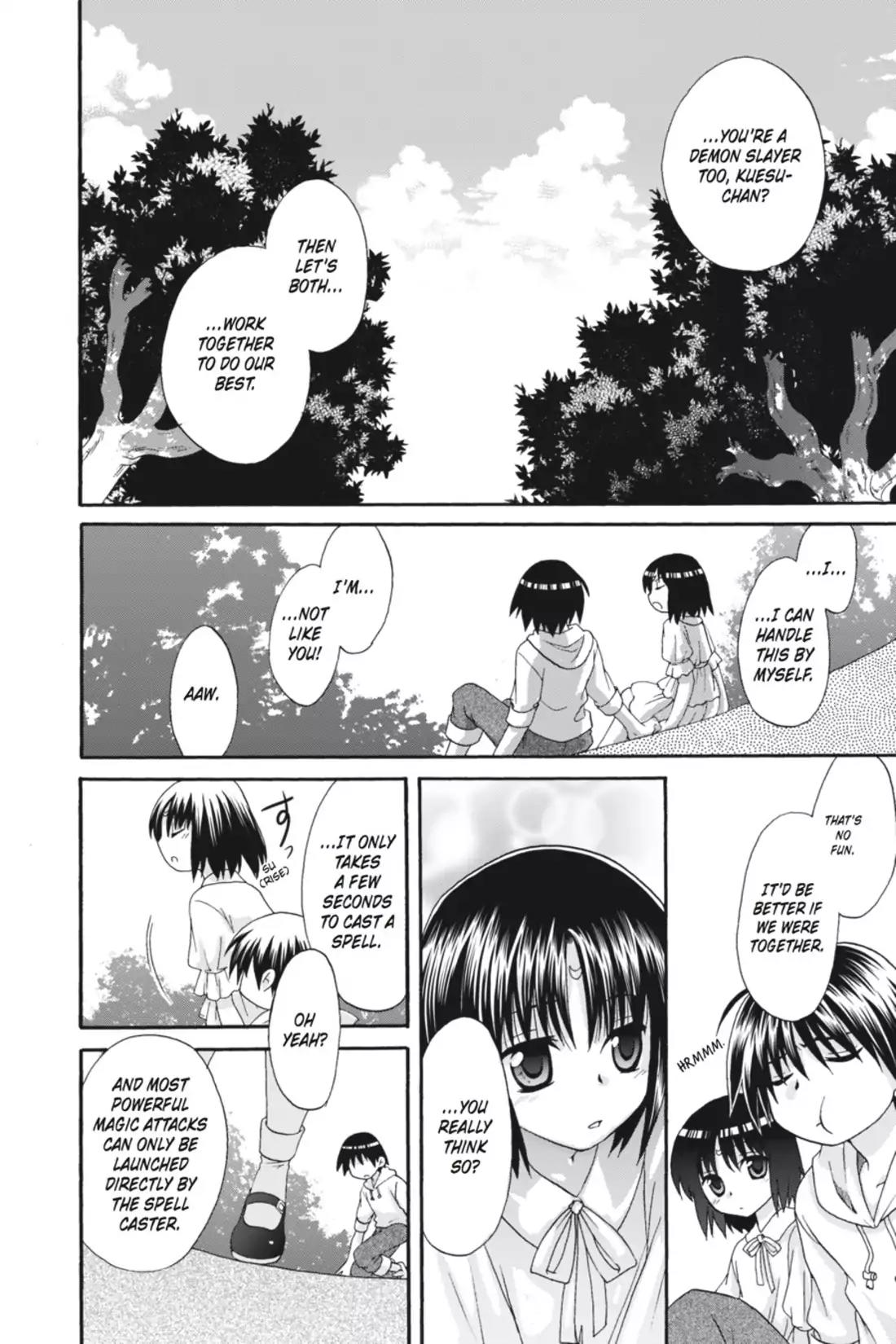 Omamori Himari Chapter 0.11 page 2 - Vol.0 Menagerie β: When the Black Witch Was Dyed Silver (Comic: Kurohachi)