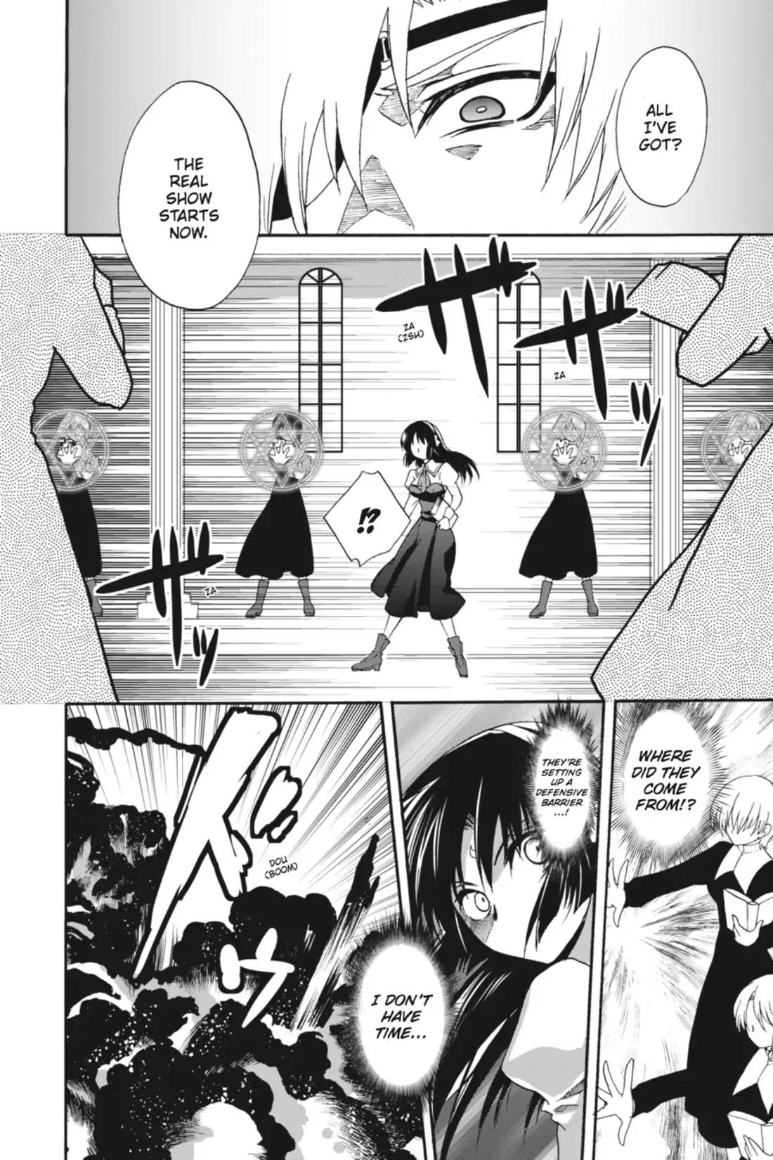 Omamori Himari Chapter 0.11 page 20 - Vol.0 Menagerie β: When the Black Witch Was Dyed Silver (Comic: Kurohachi)