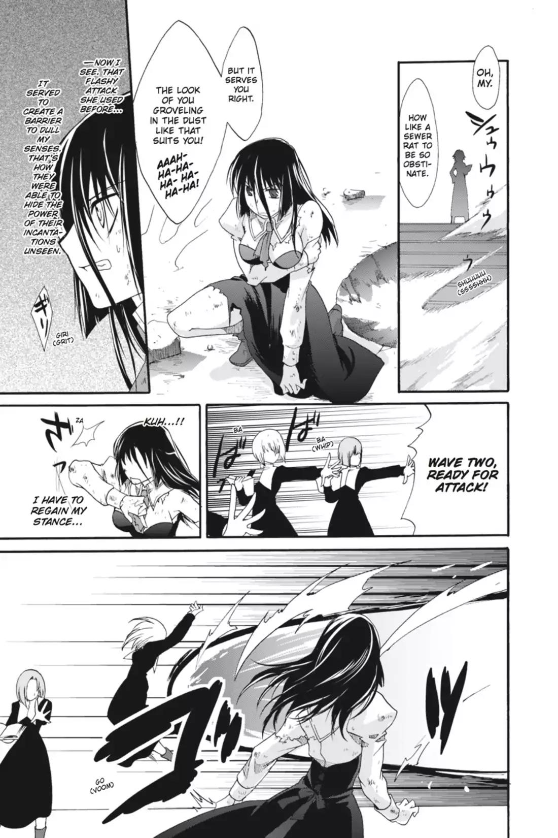 Omamori Himari Chapter 0.11 page 21 - Vol.0 Menagerie β: When the Black Witch Was Dyed Silver (Comic: Kurohachi)
