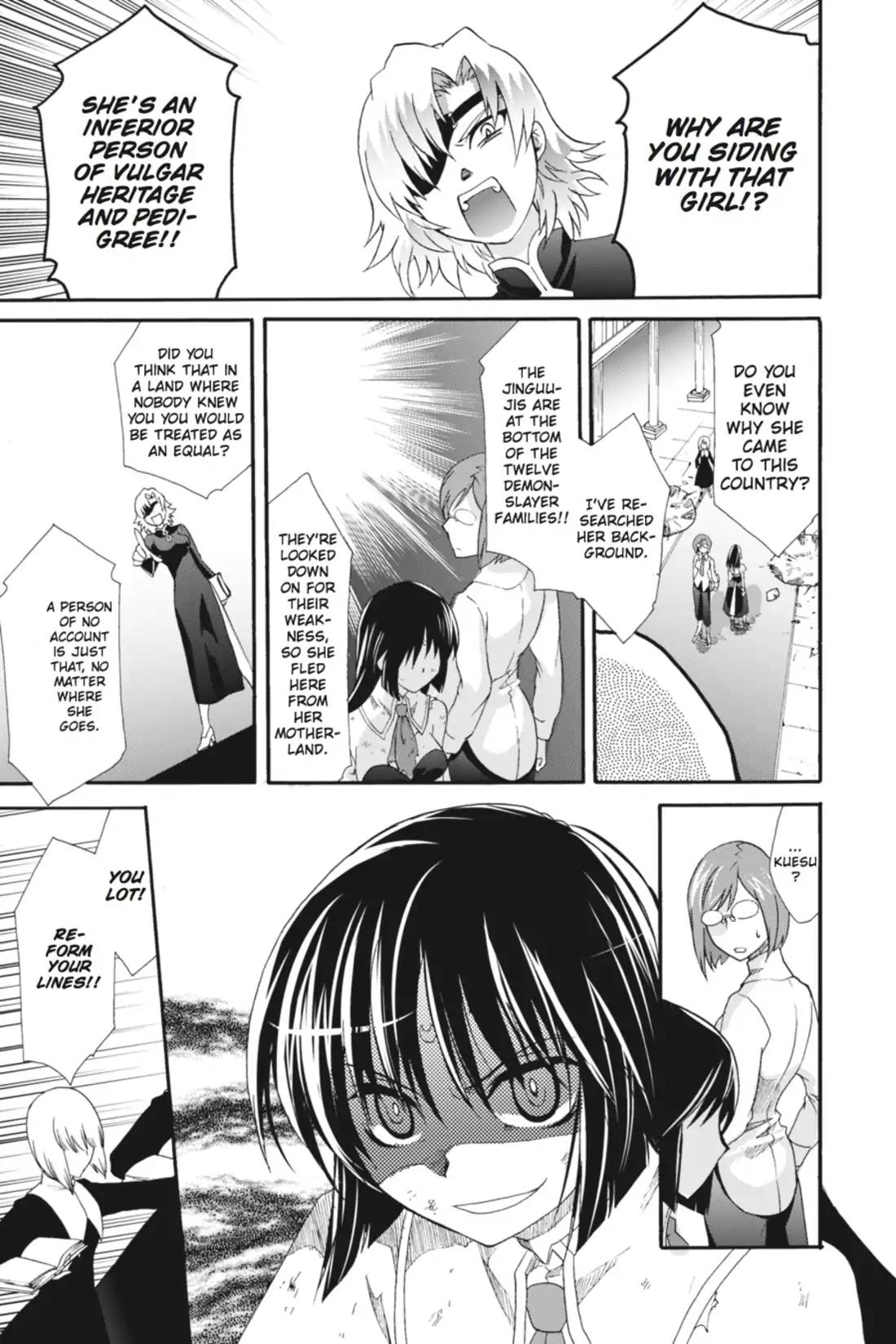 Omamori Himari Chapter 0.11 page 23 - Vol.0 Menagerie β: When the Black Witch Was Dyed Silver (Comic: Kurohachi)