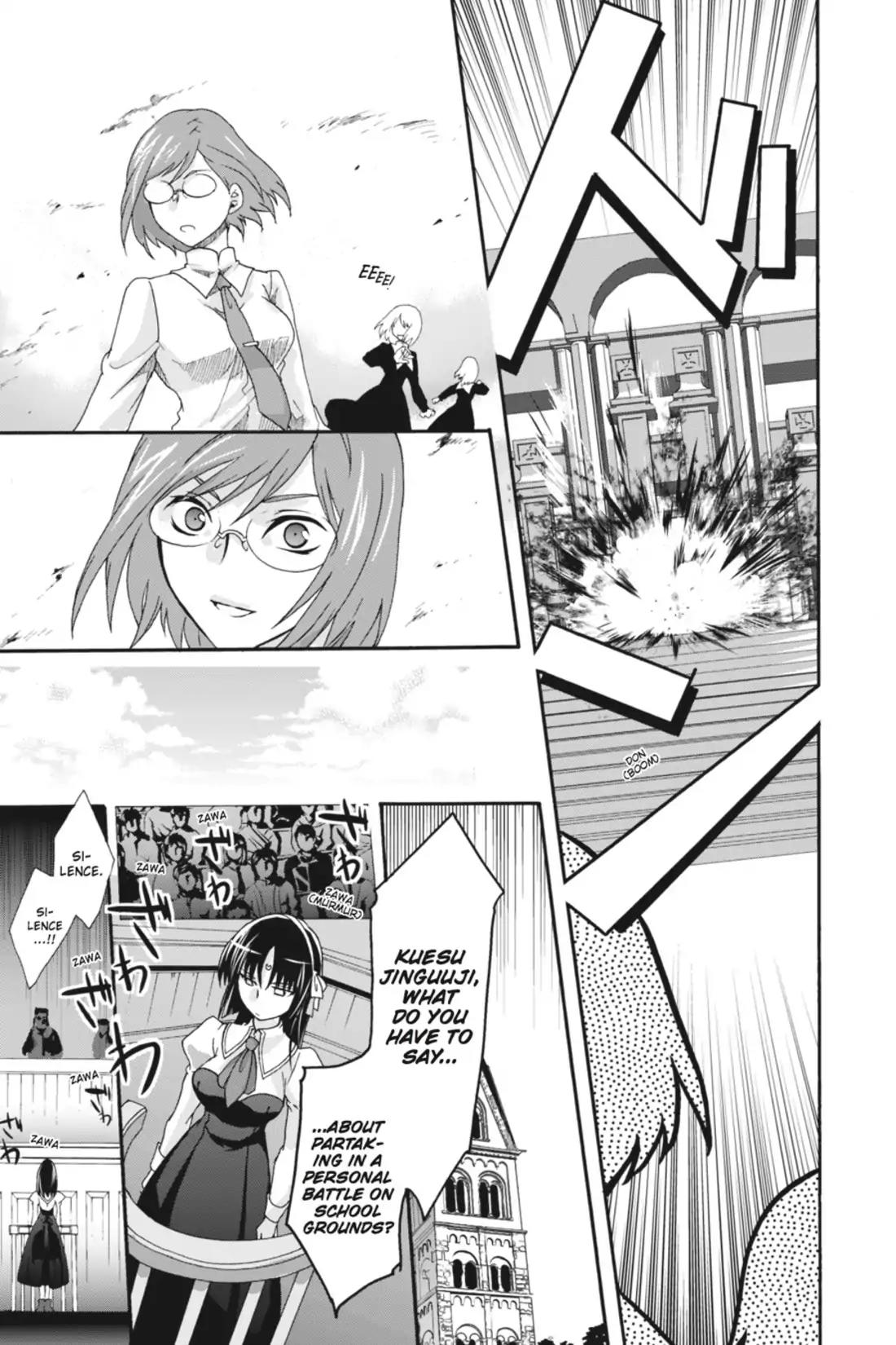 Omamori Himari Chapter 0.11 page 27 - Vol.0 Menagerie β: When the Black Witch Was Dyed Silver (Comic: Kurohachi)