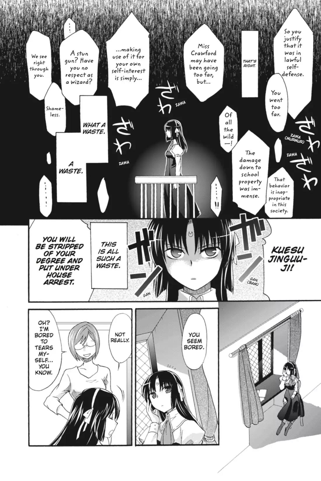 Omamori Himari Chapter 0.11 page 28 - Vol.0 Menagerie β: When the Black Witch Was Dyed Silver (Comic: Kurohachi)