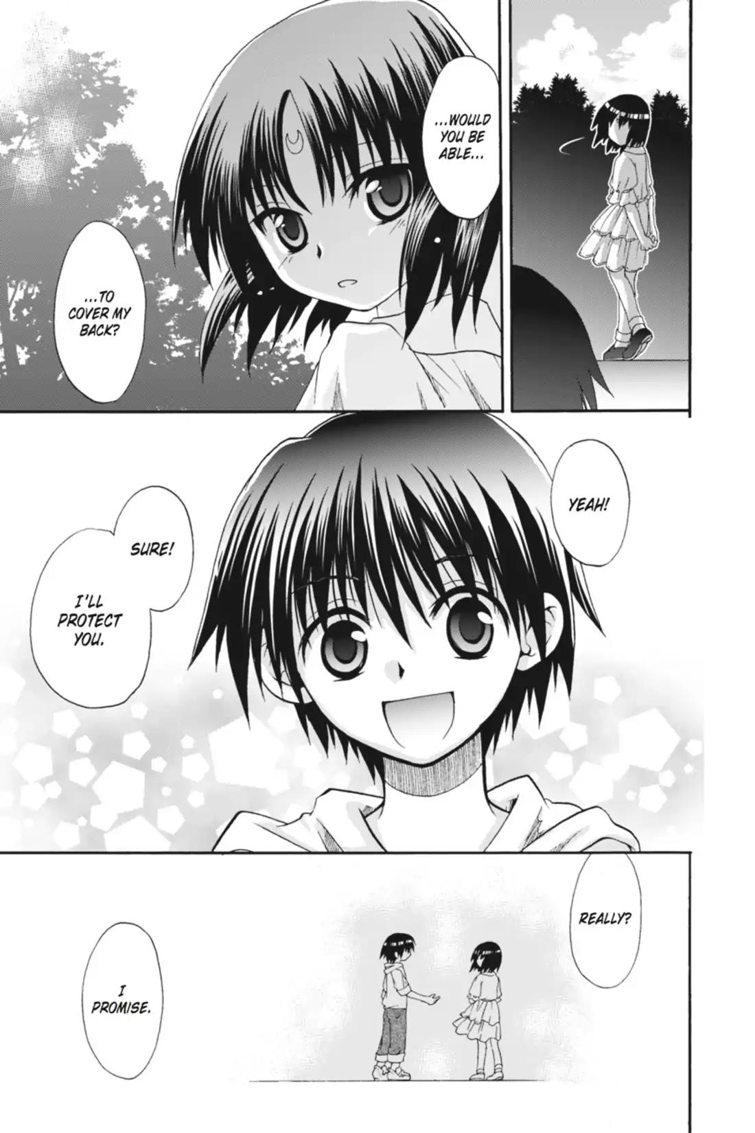 Omamori Himari Chapter 0.11 page 3 - Vol.0 Menagerie β: When the Black Witch Was Dyed Silver (Comic: Kurohachi)