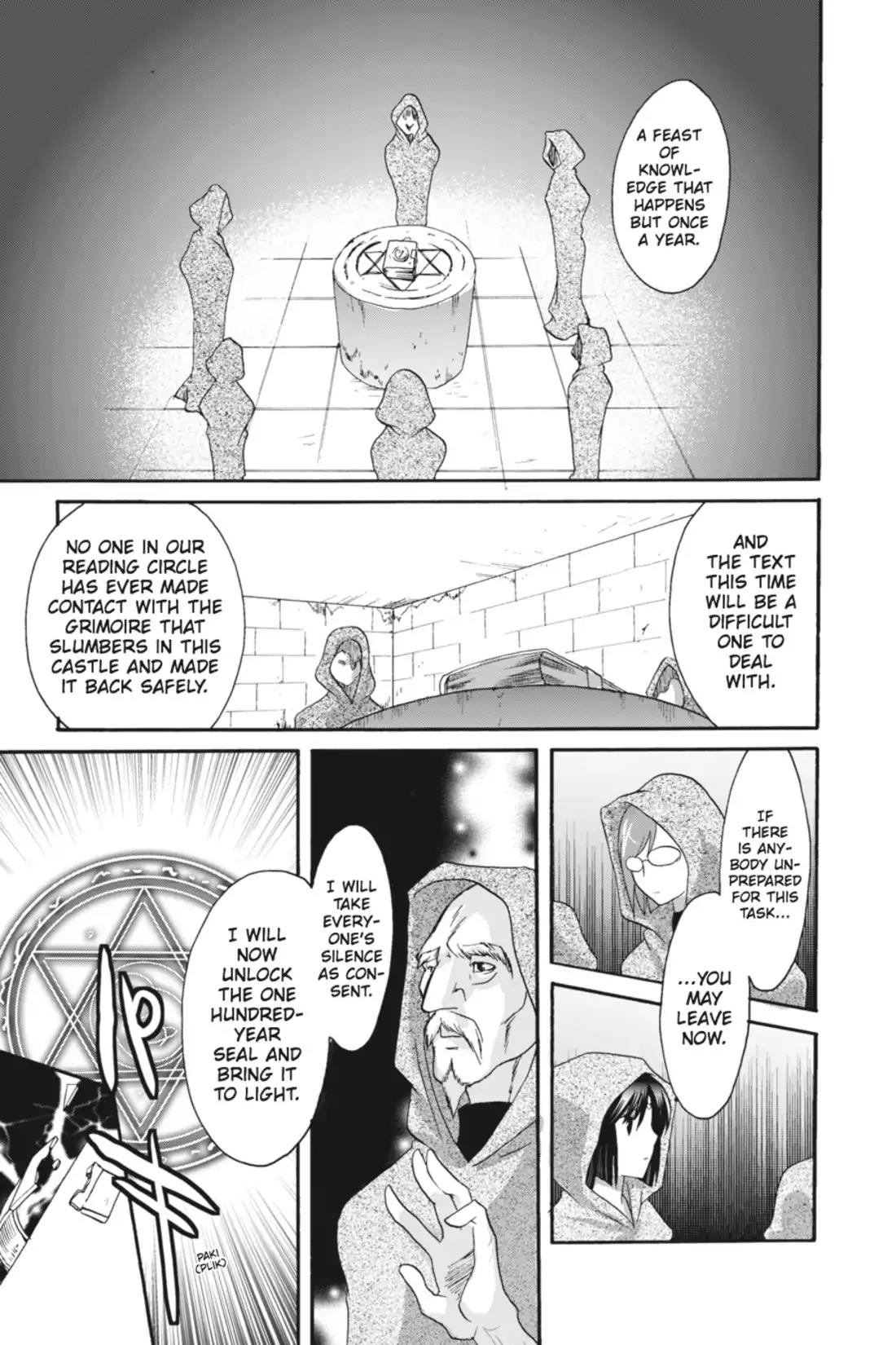 Omamori Himari Chapter 0.11 page 33 - Vol.0 Menagerie β: When the Black Witch Was Dyed Silver (Comic: Kurohachi)
