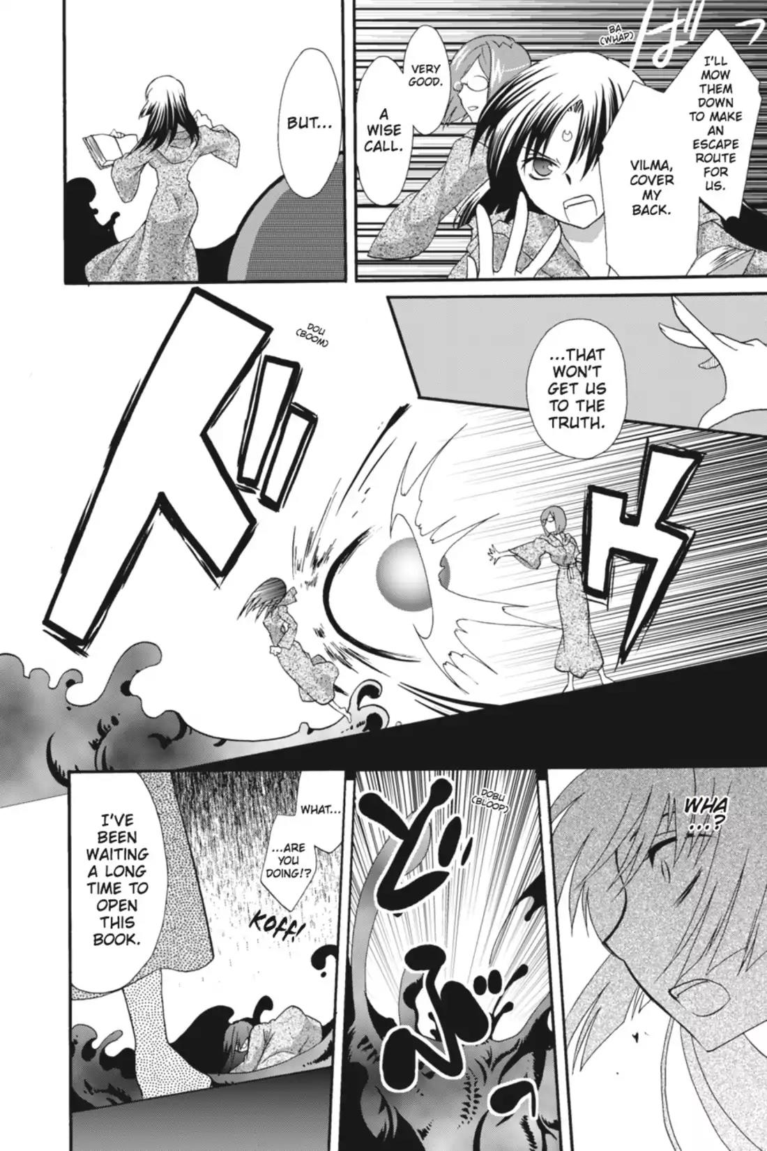 Omamori Himari Chapter 0.11 page 36 - Vol.0 Menagerie β: When the Black Witch Was Dyed Silver (Comic: Kurohachi)