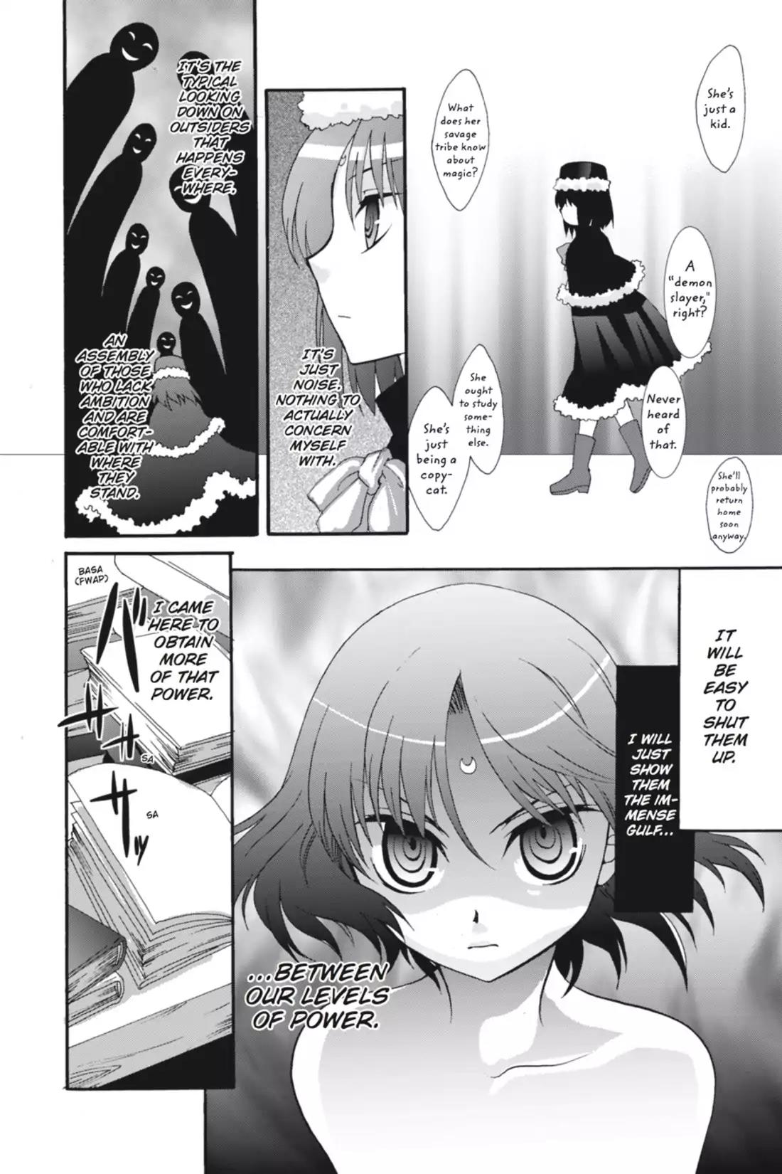 Omamori Himari Chapter 0.11 page 6 - Vol.0 Menagerie β: When the Black Witch Was Dyed Silver (Comic: Kurohachi)