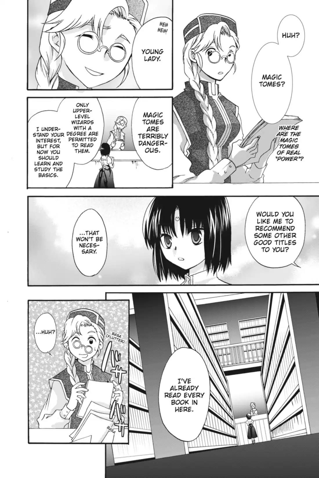 Omamori Himari Chapter 0.11 page 8 - Vol.0 Menagerie β: When the Black Witch Was Dyed Silver (Comic: Kurohachi)