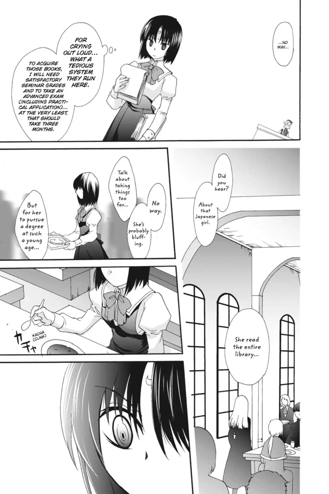 Omamori Himari Chapter 0.11 page 9 - Vol.0 Menagerie β: When the Black Witch Was Dyed Silver (Comic: Kurohachi)