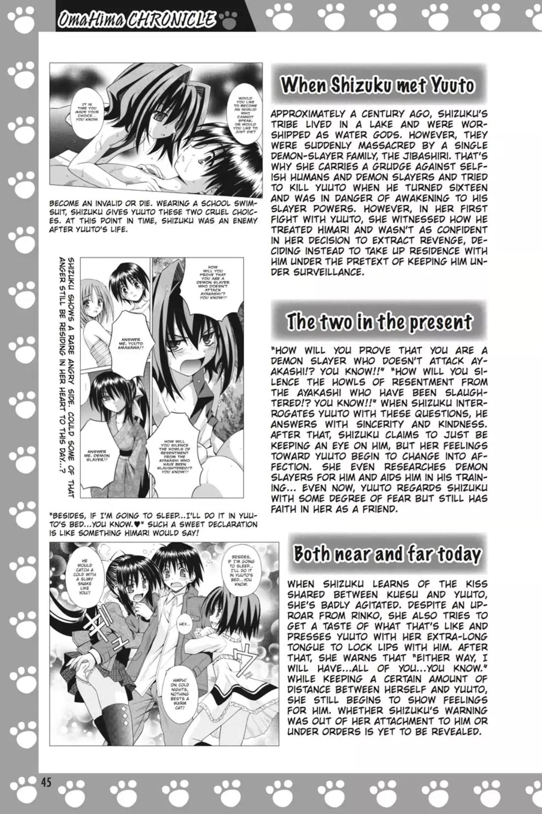Omamori Himari Chapter 0.8 page 11 - Vol.0 Omamori Himari Super Guide: OmaHima Chronicle