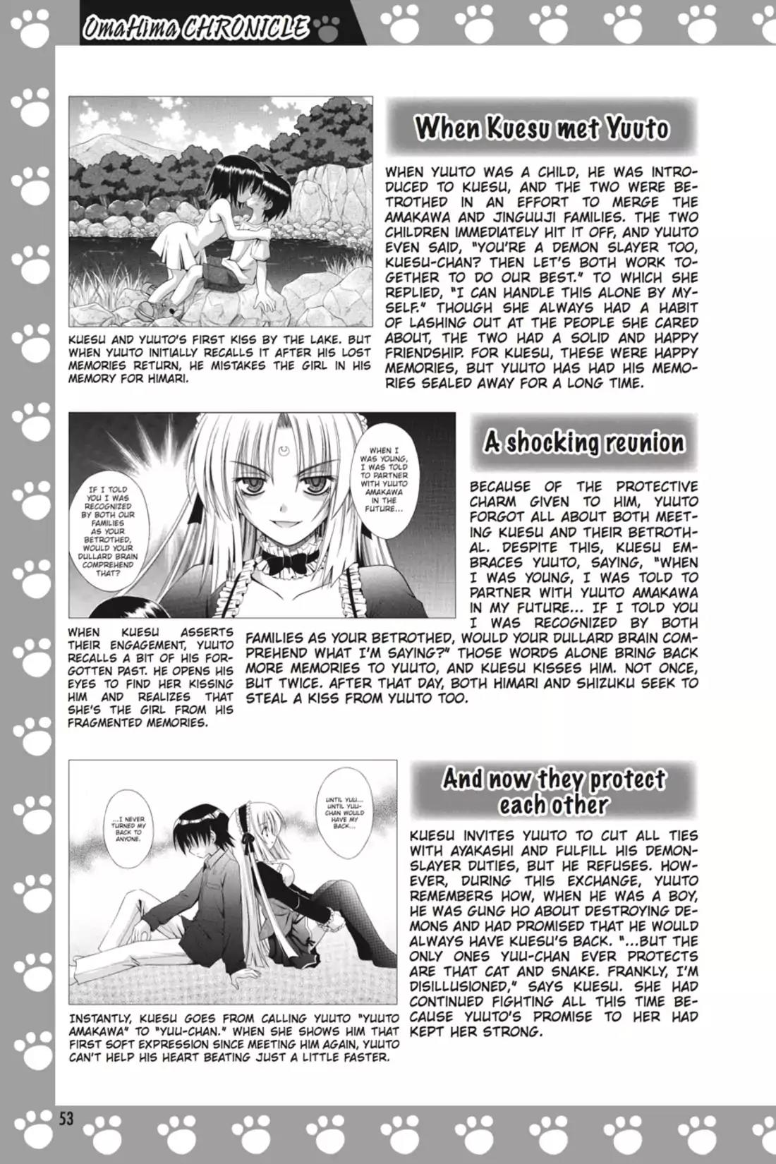 Omamori Himari Chapter 0.8 page 19 - Vol.0 Omamori Himari Super Guide: OmaHima Chronicle