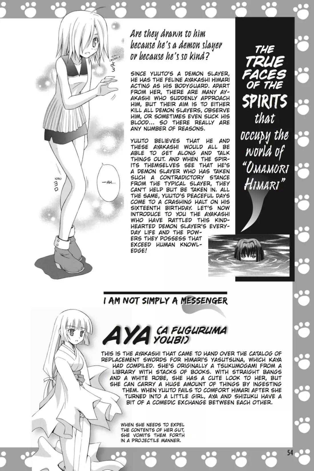 Omamori Himari Chapter 0.8 page 20 - Vol.0 Omamori Himari Super Guide: OmaHima Chronicle